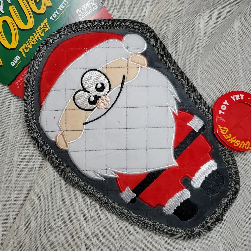 Santa Claus Dog Toy